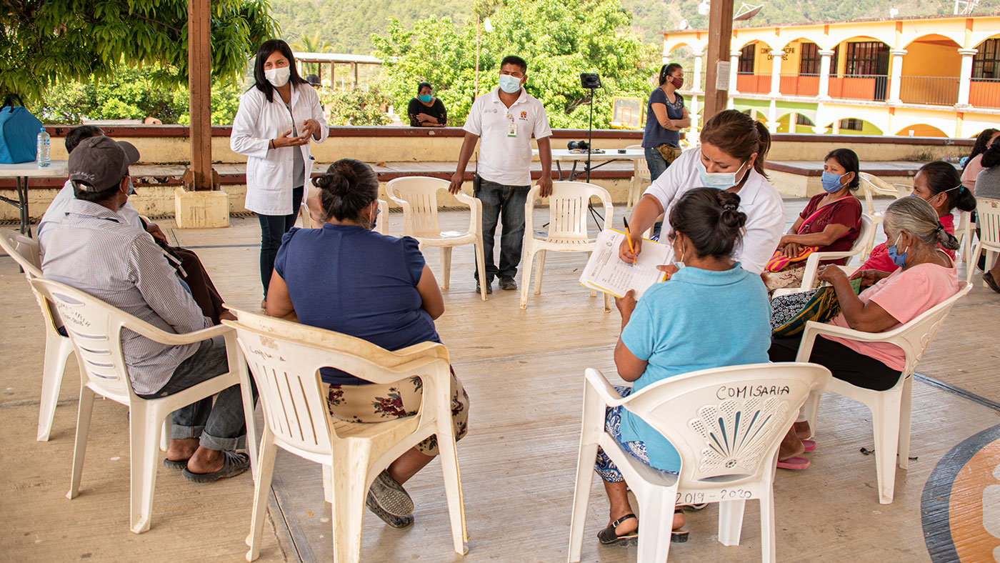 Atenci&oacute;n comunitaria de los servicios esenciales de salud sexual, reproductiva, materna y neonatal