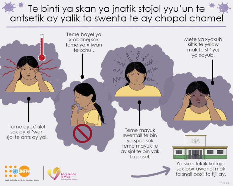Te binti ya skan ya jnatik stojol yyu’un te antsetik ay yalik ta swenta te ay chopol chamel